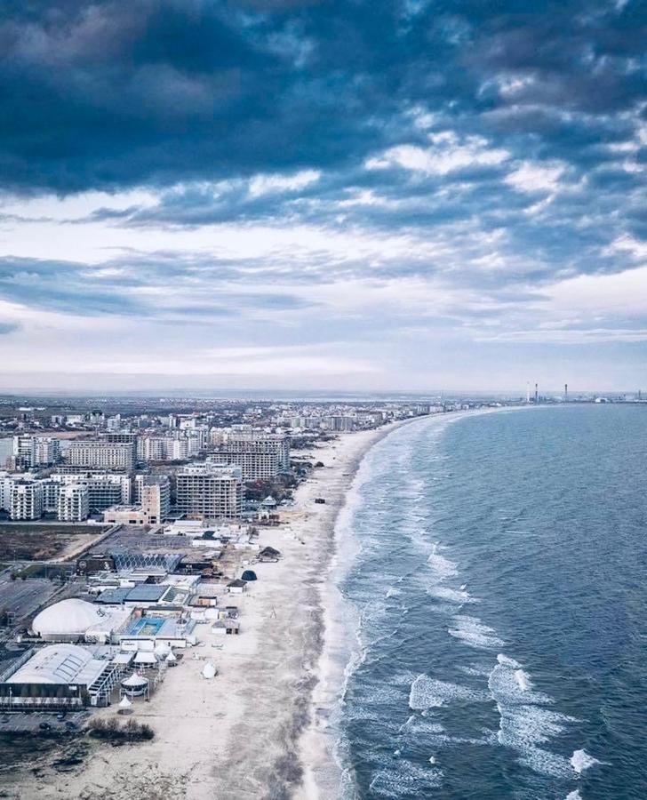 Wave 2 Mamaia Prima Linie Vedere La Mare 120Mp Navodari Bagian luar foto